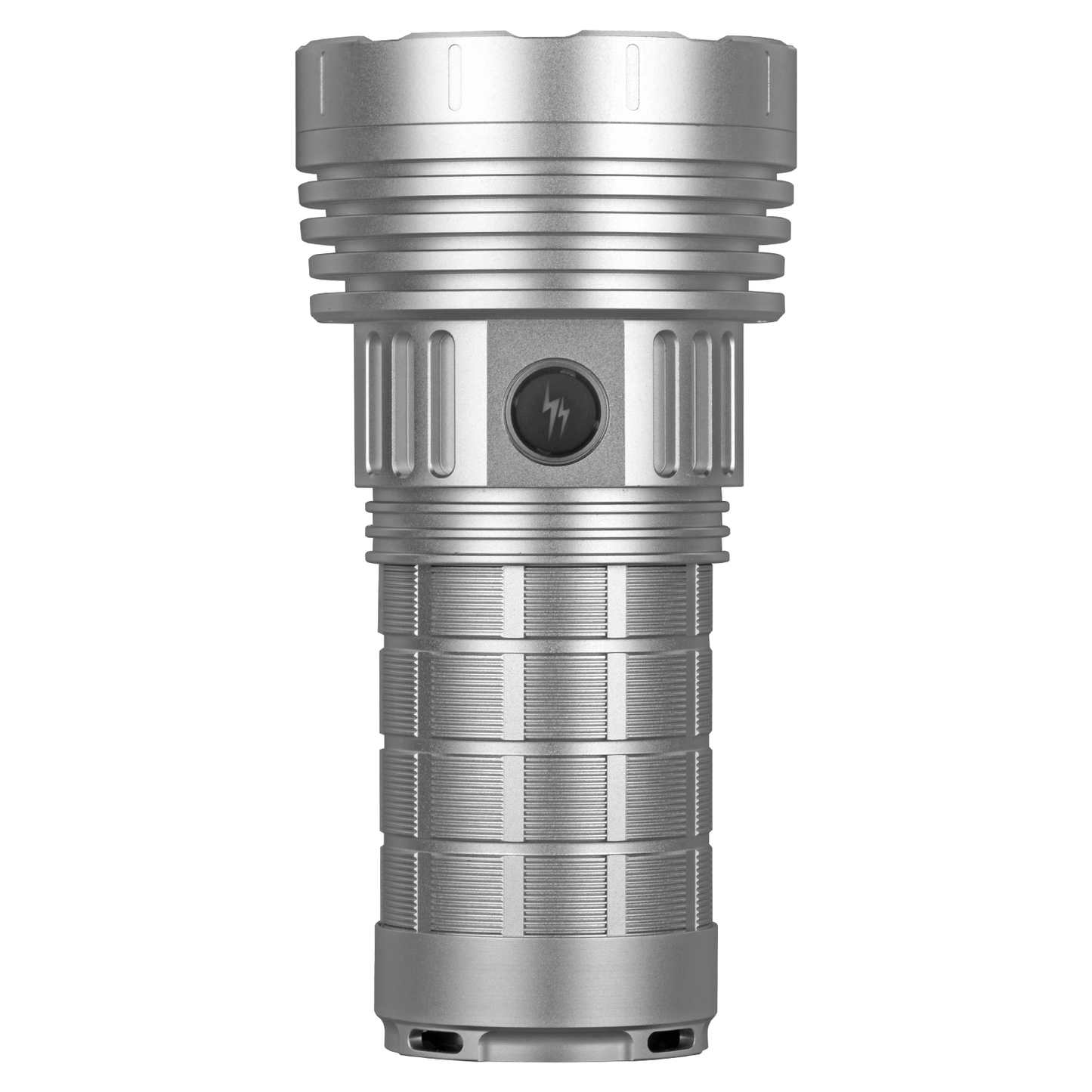 HAIKELITE HG50 4*G50 LED High Powered 21700 Flashlight Type-C Rechargeable Powerful Portable LED Torch for Outdoor Hiking Camping Hunting Fishing - Silver
